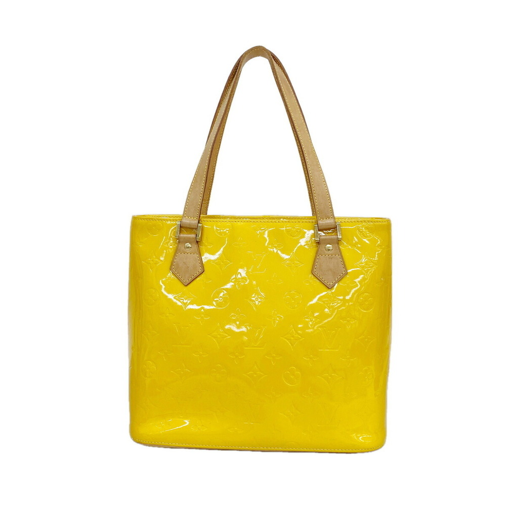 Louis Vuitton Vernis Houston Tote Bag M91121 Jaune (Women's)